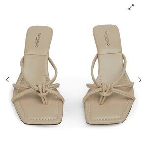 Tony Bianco Tuscany Stone Nappa Kitten Heels